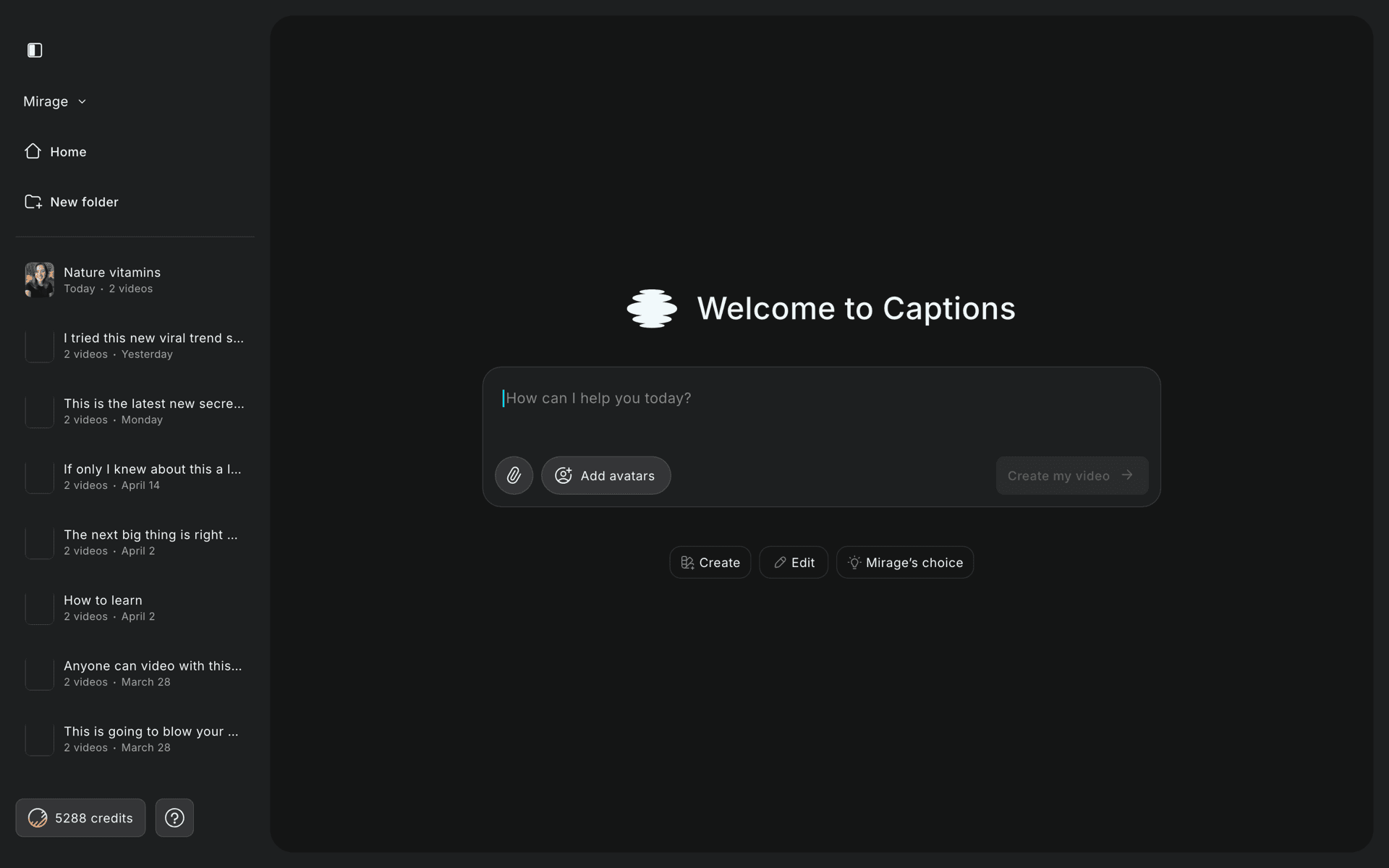 The raw video editor prototype